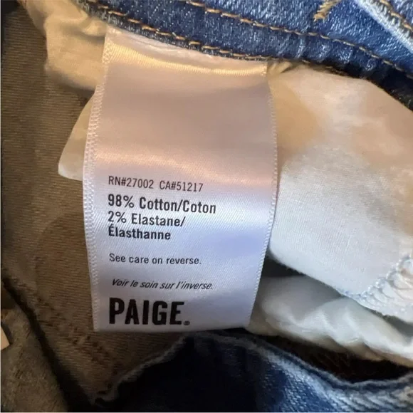 Paige Vintage Sutton Vesper Sz 30 Womens Jeans Wide Long Leg *Rare*💖 - Picture 13 of 16